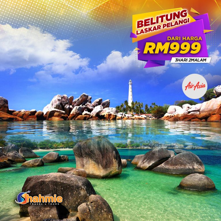 Belitung Laskar Pelangi 3H2M dari RM999