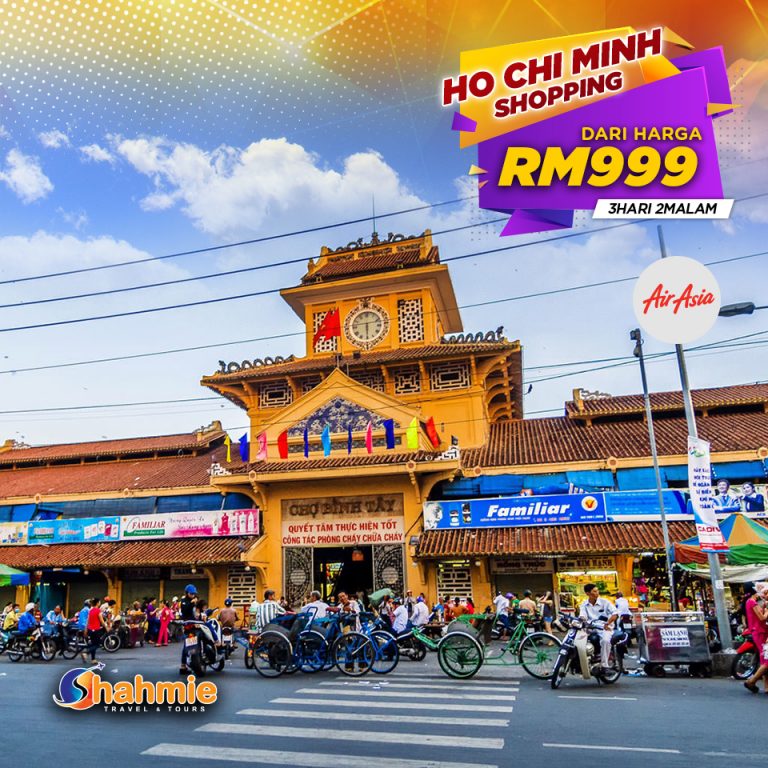 Ho Chi Minh Shopping 3H2M dari RM999