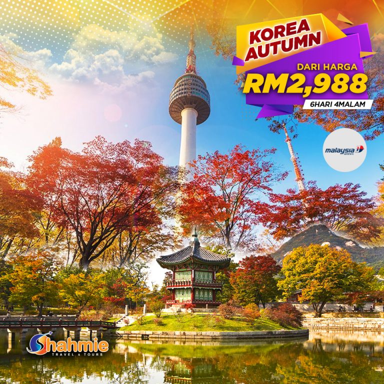 Korea Autumn 6H4M dari RM2988