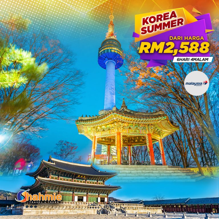 Korea Summer 6H4M dari RM2588